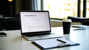 savoir si un nom d'entreprise est disponible