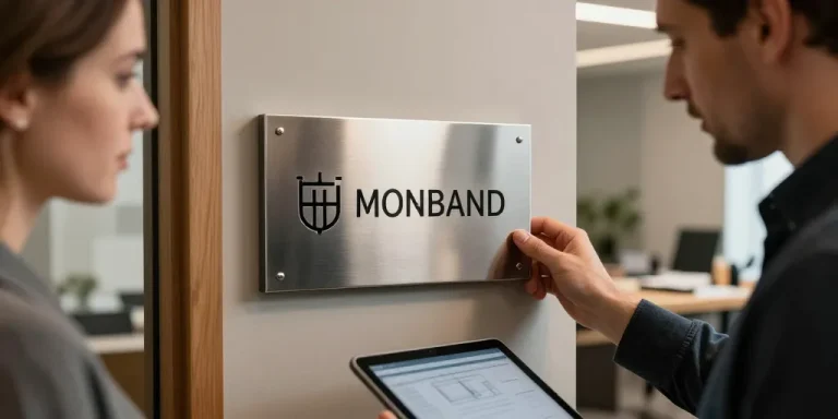 Comment choisir et créer une plaque professionnelle personnalisée